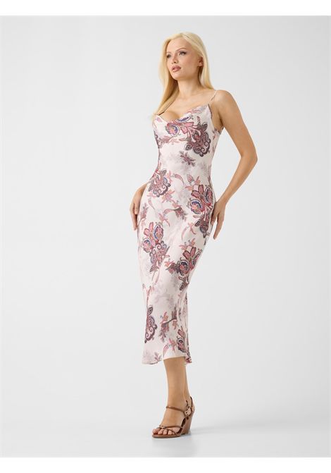 Vestito midi in satin GUESS | Abiti | W6GK94 W2266PMPV