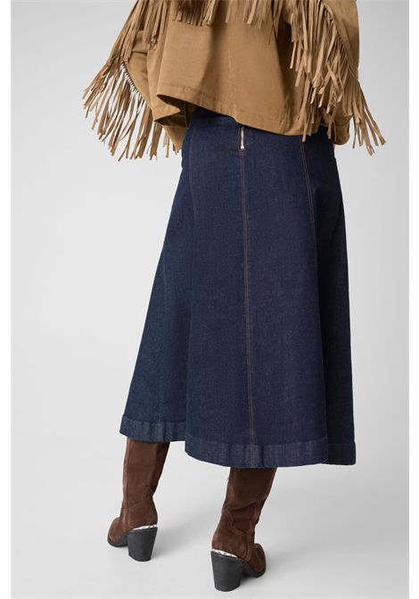 Gonna midi in denim GUESS | Maglie | W6YD03 D1348TCDL