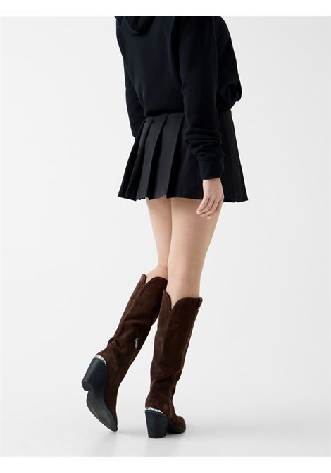Gonna plissettata juliane Regular Fit GUESS | Gonne | W6YD14 W2940JBLK