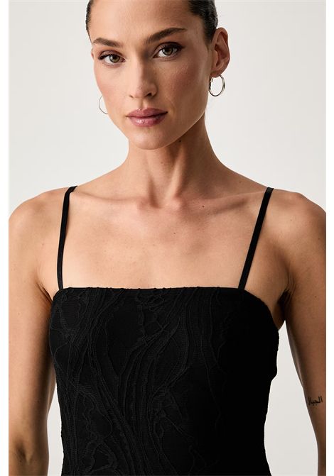Vestito in pizzo lungo GUESS | Abiti | W6YK12 K4359JBLK