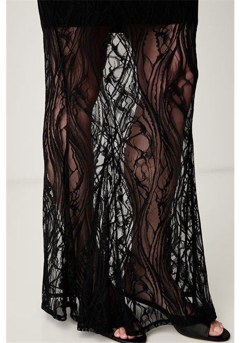 Vestito in pizzo lungo GUESS | Abiti | W6YK12 K4359JBLK