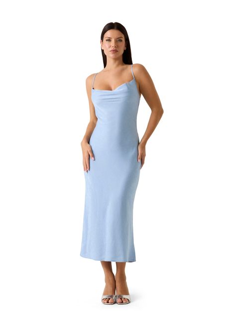 Abito midi in raso new akilina GUESS | Abiti | W6YK20 W2932FBHY