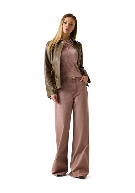Giacca da motociclista con cintura GUESS | Giubbini | W6YL17 W2907F18M