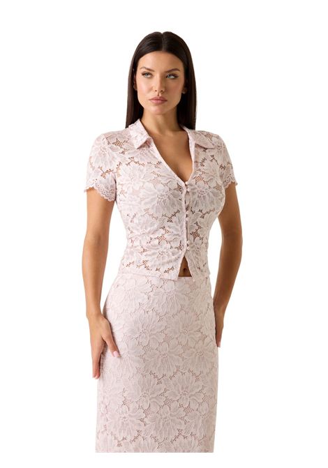 Camicia in pizzo katrina GUESS | Camicie | W6YP35 K4403G493