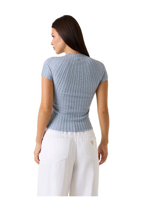 top viscosa perilla GUESS | Maglie | W6YR31 Z1023F7MH