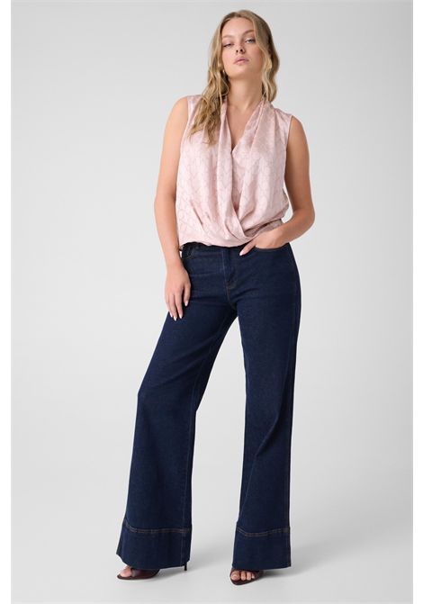Top avvolgente con logo Marciano MARCIANO | Top | G6YH19 W3643G6O3