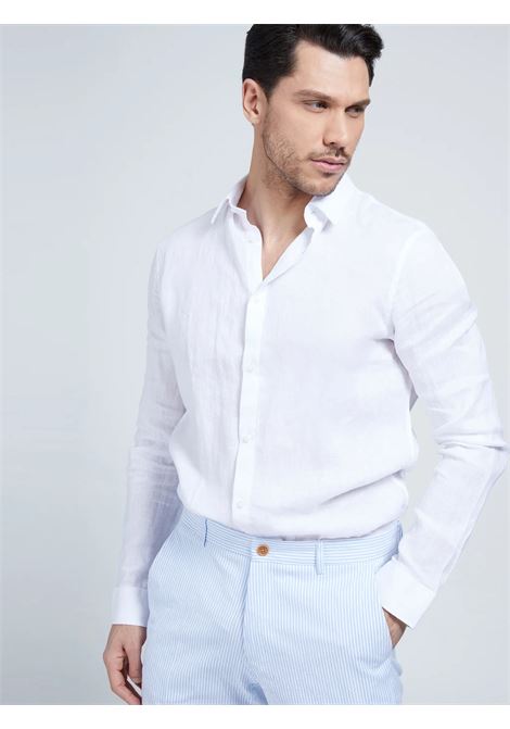 CAMICIA LINO MARCIANO MARCIANO | Camicie | 1GH439 4373ZTWHT