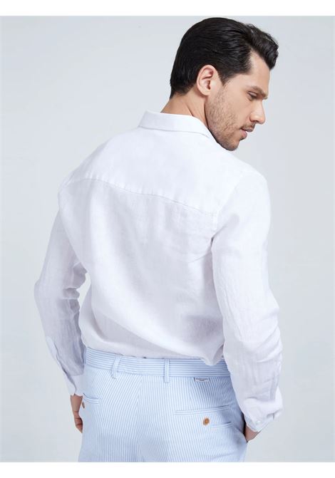 CAMICIA LINO MARCIANO MARCIANO | Camicie | 1GH439 4373ZTWHT