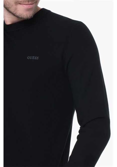 Maglione in misto viscosa GUESS | Maglie | M5RR08 Z3KK2JBLK