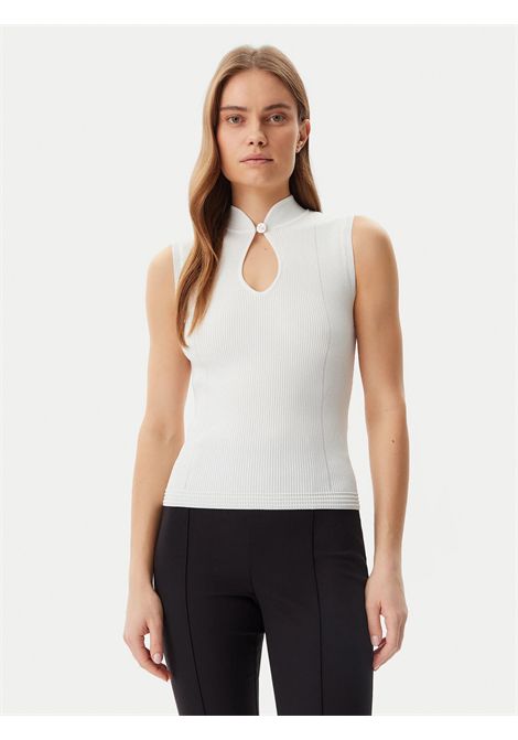 Maglia smanicata a costine GUESS | Top | W5GR10 Z3L10G012