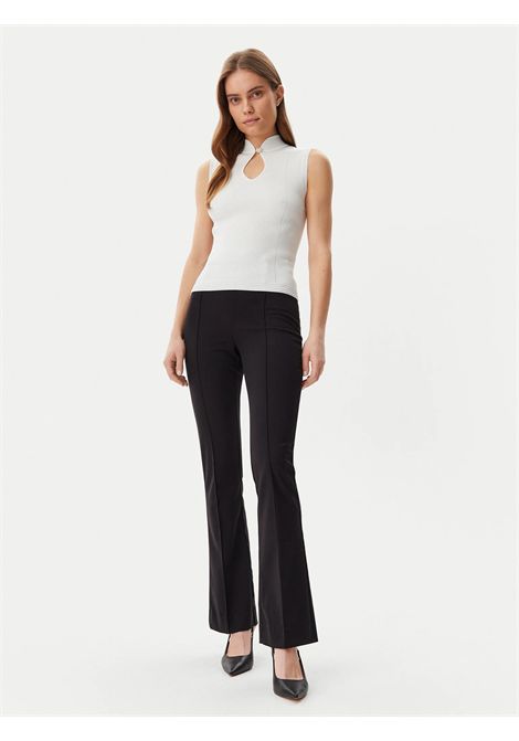 Maglia smanicata a costine GUESS | Top | W5GR10 Z3L10G012