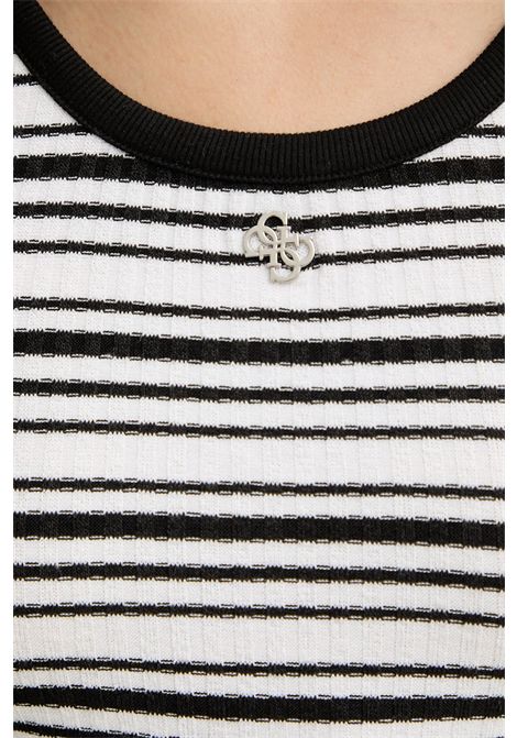 Guess crop top GUESS ACTIWEAR | Top | E6GP03 KG482JBLK