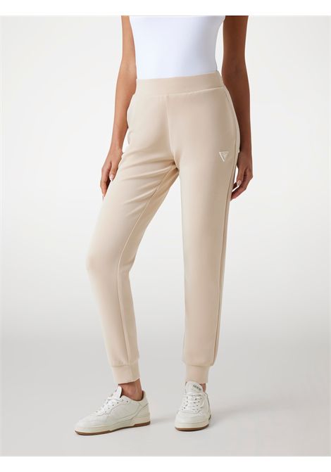 Pantaloni jogger con banda logata GUESS ATHLEISURE | Pantalone | V4YB08 KCAY2G1L9