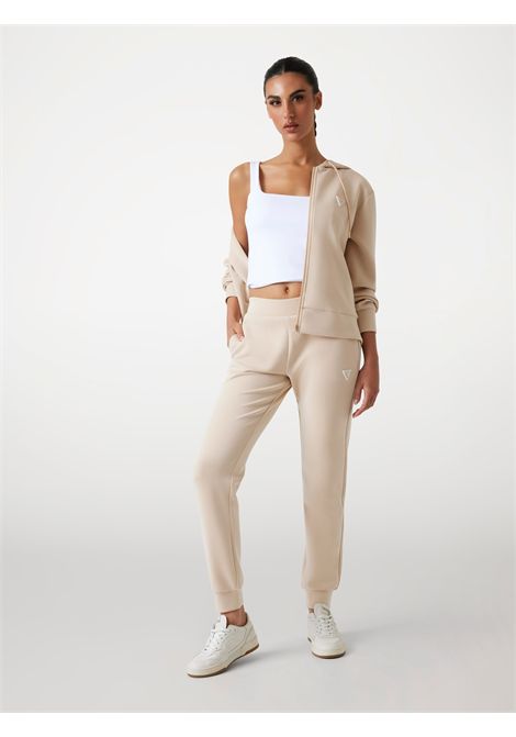 Pantaloni jogger con banda logata GUESS ATHLEISURE | Pantalone | V4YB08 KCAY2G1L9