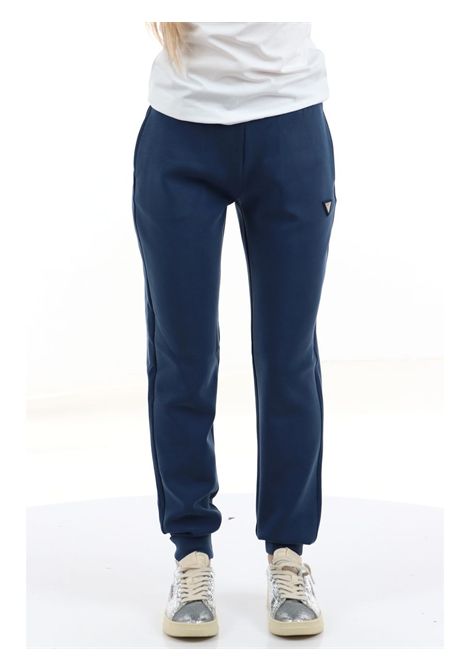 Pantaloni jogger con banda logata GUESS ATHLEISURE | Pantalone | V4YB08 KCAY2G7HR