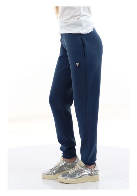 Pantaloni jogger con banda logata GUESS ATHLEISURE | Pantalone | V4YB08 KCAY2G7HR