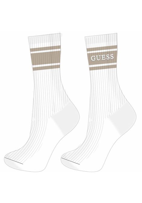Calzini in terry con logo GUESS ATHLEISURE | Calze | V5YZ02 Z3O11FW09