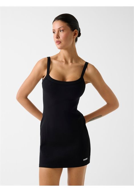 stella ribshort dress GUESS ATHLEISURE | Abiti | V6GK11 K3181JBLK