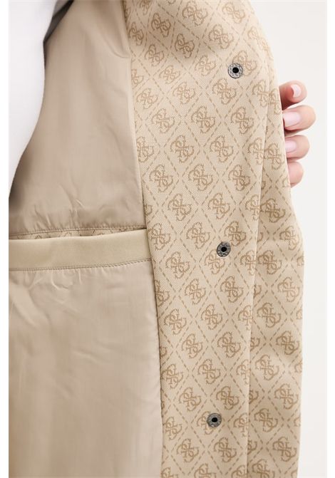 Giacca con logo jacquard GUESS ATHLEISURE | Giubbini | V6RL08 K2042FNN0