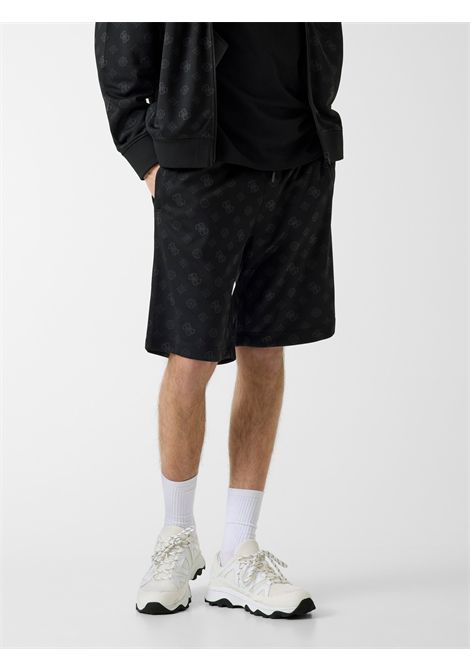 Shorts con logo all over GUESS ATHLEISURE | Pantalone | Z6GD03 K2851FJCD