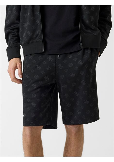 Shorts con logo all over GUESS ATHLEISURE | Pantalone | Z6GD03 K2851FJCD