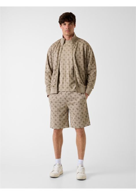 Shorts con logo all over GUESS ATHLEISURE | Pantalone | Z6GD03 K2851FJCE