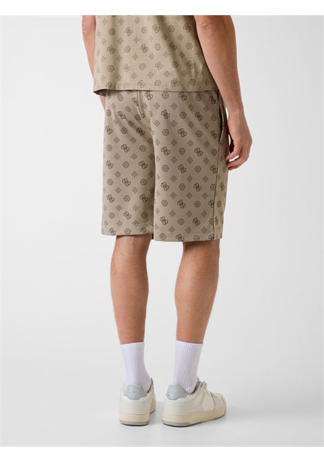 Shorts con logo all over GUESS ATHLEISURE | Pantalone | Z6GD03 K2851FJCE