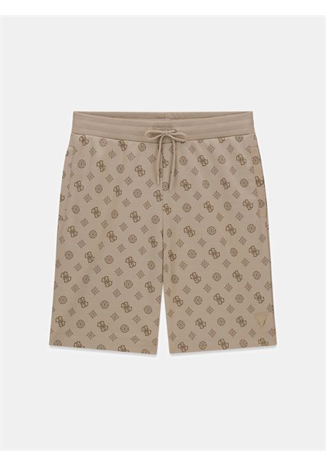 Shorts con logo all over GUESS ATHLEISURE | Pantalone | Z6GD03 K2851FJCE
