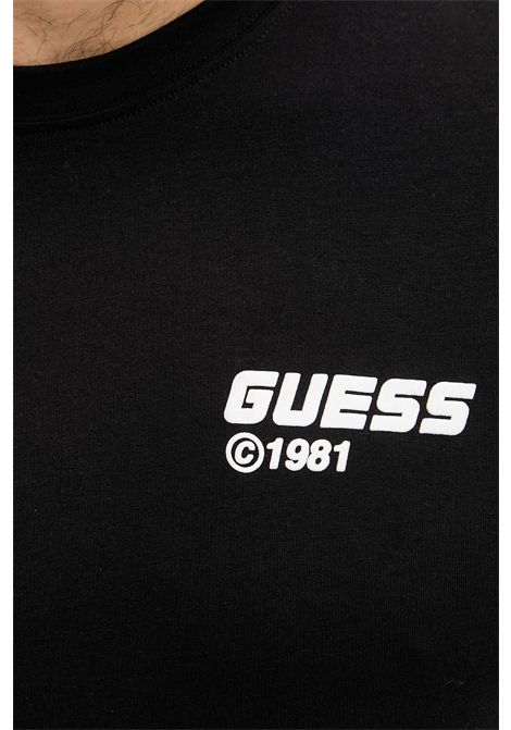 T-shirt con logo stampato GUESS ATHLEISURE | T-shirt | Z6RI12 I3Z14JBLK