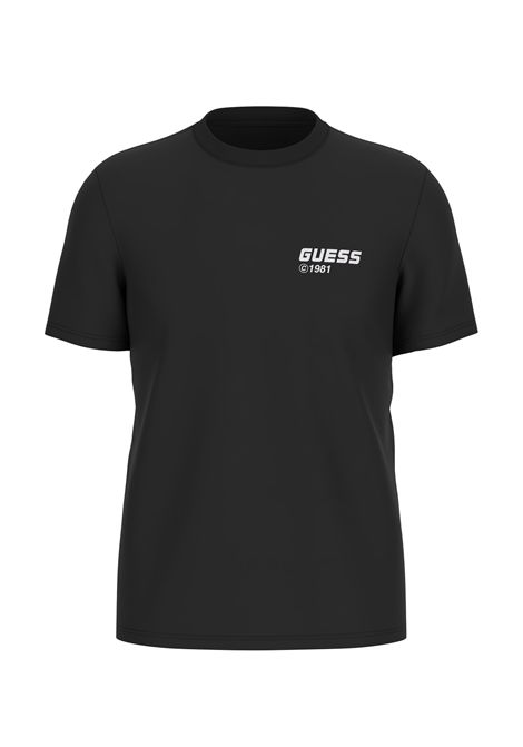 T-shirt con logo stampato GUESS ATHLEISURE | T-shirt | Z6RI12 I3Z14JBLK