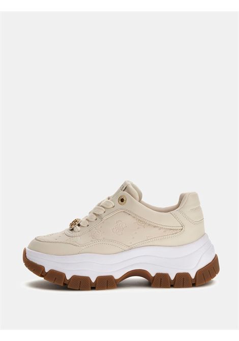 Logo Runner Berrett 4G Logo Peonia GUESS FOOTWEAR | Sneakers | FLFBRT PEL12CREAM
