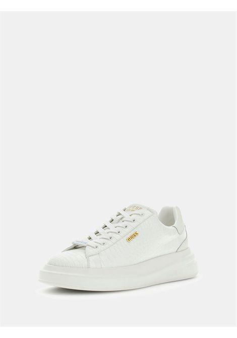 Sneakers in misto pelle Elba GUESS FOOTWEAR | Sneakers | FMPELA ELE12WHITE