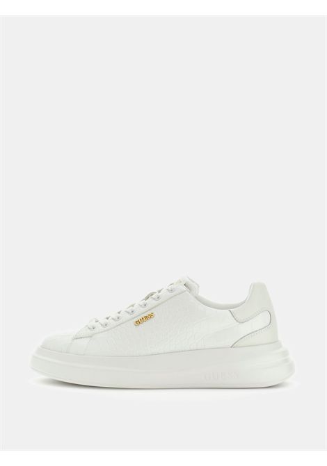 Sneakers in misto pelle Elba GUESS FOOTWEAR | Sneakers | FMPELA ELE12WHITE