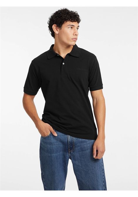 Polo con logo ricamato GUESS JEANS | Polo | M4BP29 KCJV1JBLK
