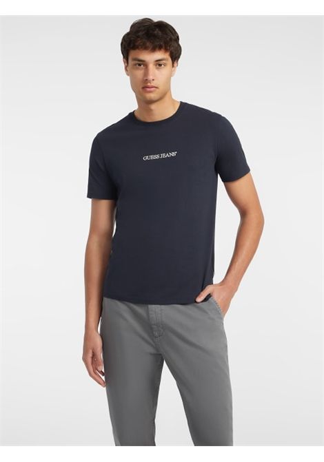 T-shirt vestibilità slim con logo ricamato GUESS JEANS | T-shirt | M4YI52 K8HM0A71W