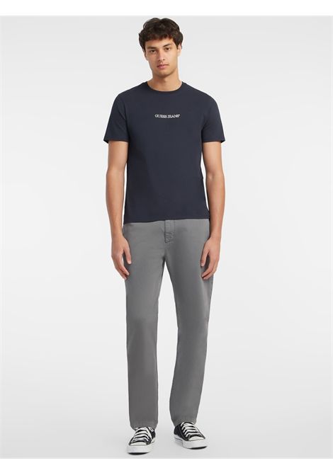 T-shirt vestibilità slim con logo ricamato GUESS JEANS | T-shirt | M4YI52 K8HM0A71W