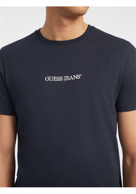 T-shirt vestibilità slim con logo ricamato GUESS JEANS | T-shirt | M4YI52 K8HM0A71W