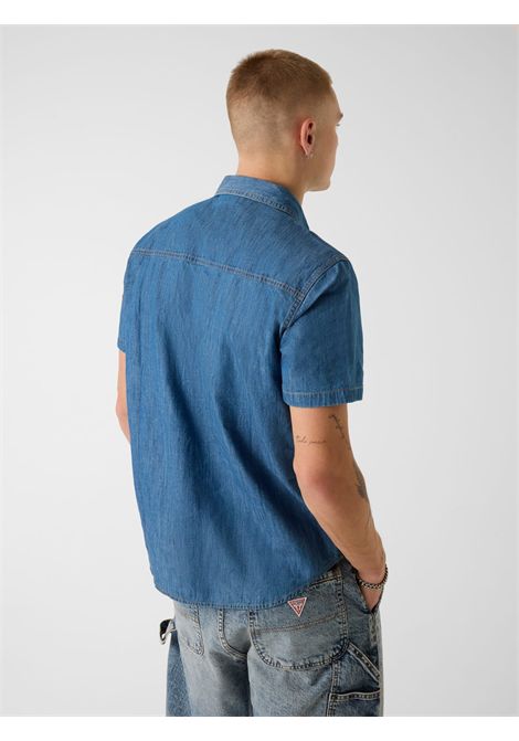 Camicia denim regular fit GUESS JEANS | Camicie | M6GH09 D5NY3GCLM