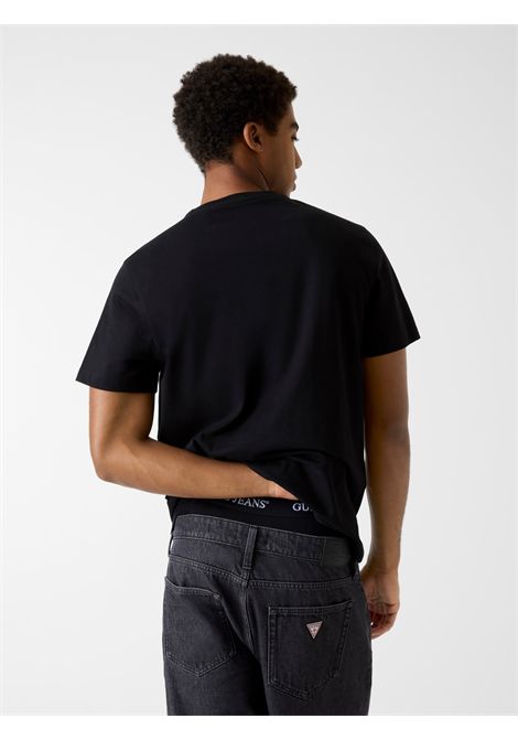 T-shirt con logo stampato GUESS JEANS | T-shirt | M6RI41 K8FQ4JBLK