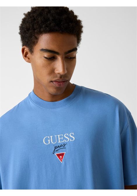 T-shirt con logo stampato GUESS JEANS | T-shirt | M6RI45 K8HM0BLN