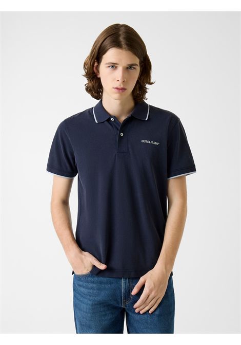 polo regular fit GUESS JEANS | Polo | M6RP12 KCJV1F7TW
