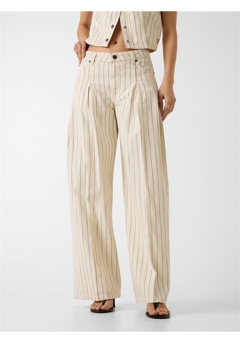 Pantaloni plissé gamba extra-ampia G12 GUESS JEANS | Pantalone | W6GA2U D7961GHCK