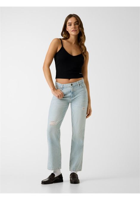 jeans dritto vita media GUESS JEANS | Jeans | W6GA98 D6533GP0L