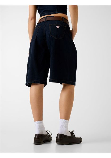 Bermuda in denim plissettato GUESS JEANS | Bermuda | W6GDY5 D7971GSMM