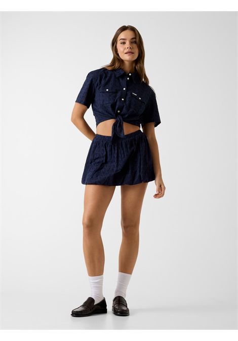 Camicia cropped Regular Fit GUESS JEANS | T-shirt | W6GHA3 WO331A71W