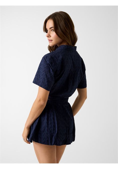 Camicia cropped Regular Fit GUESS JEANS | T-shirt | W6GHA3 WO331A71W