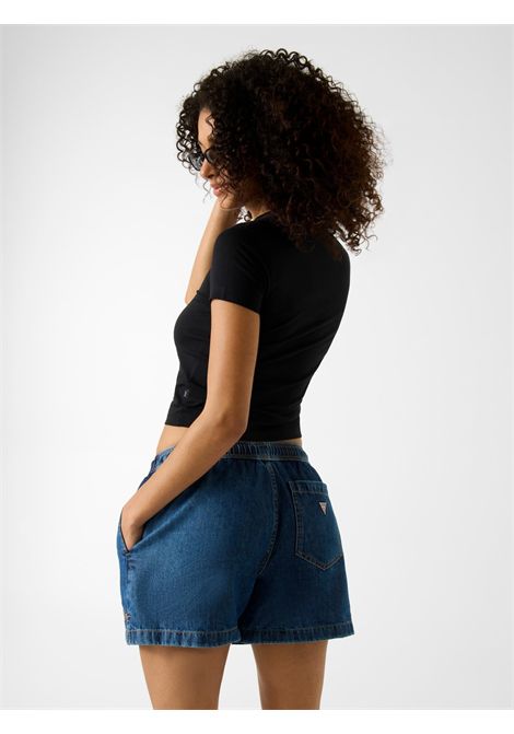 t-shirt i love GUESS JEANS | T-shirt | W6GIB1 J1314JBLK