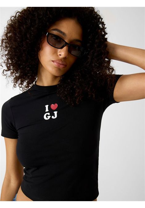 t-shirt i love GUESS JEANS | T-shirt | W6GIB1 J1314JBLK