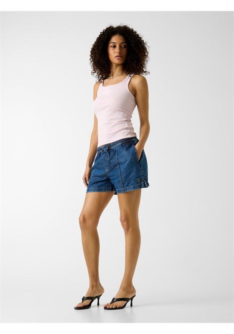 Top in cotone con ricamo GUESS JEANS | Top | W6GPZ2 KA0H1G491