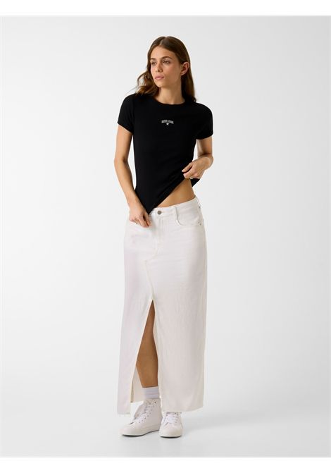 T-shirt con stella ricamata GUESS JEANS | Top | W6GPZ3 KA0H1JBLK